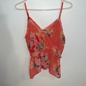 Flowy floral shirt. Size small.